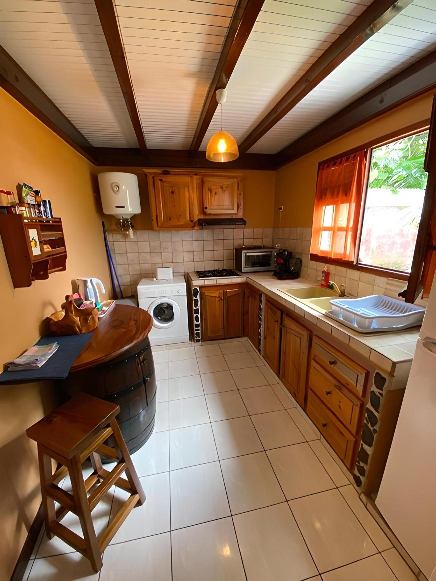 Les Villas Pameyaque 2 F2 Avec 1 Piscine Et 1 F3 Avec 1 Piscine, Superbe Vue Sur La Mer Riviere-Salee Luaran gambar